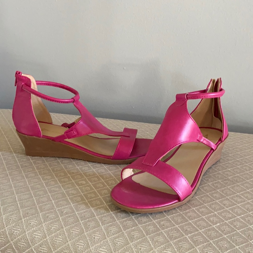 Pink sandals